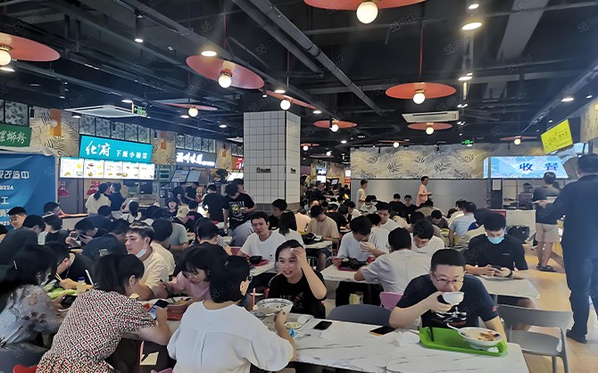 龍巖高校食堂就餐現(xiàn)場(chǎng)圖片